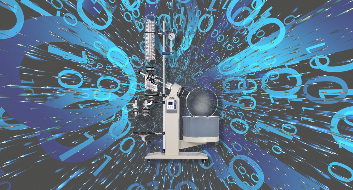 Influence on evaporation efficiency of rotary evaporator.