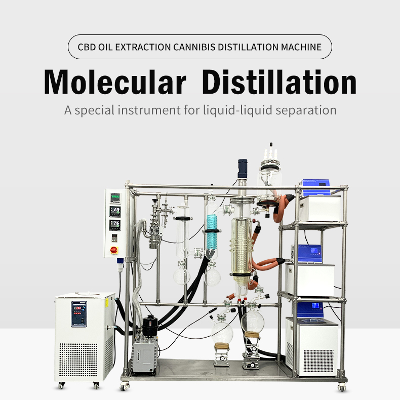 Glass Wiped Film Distillation Unit